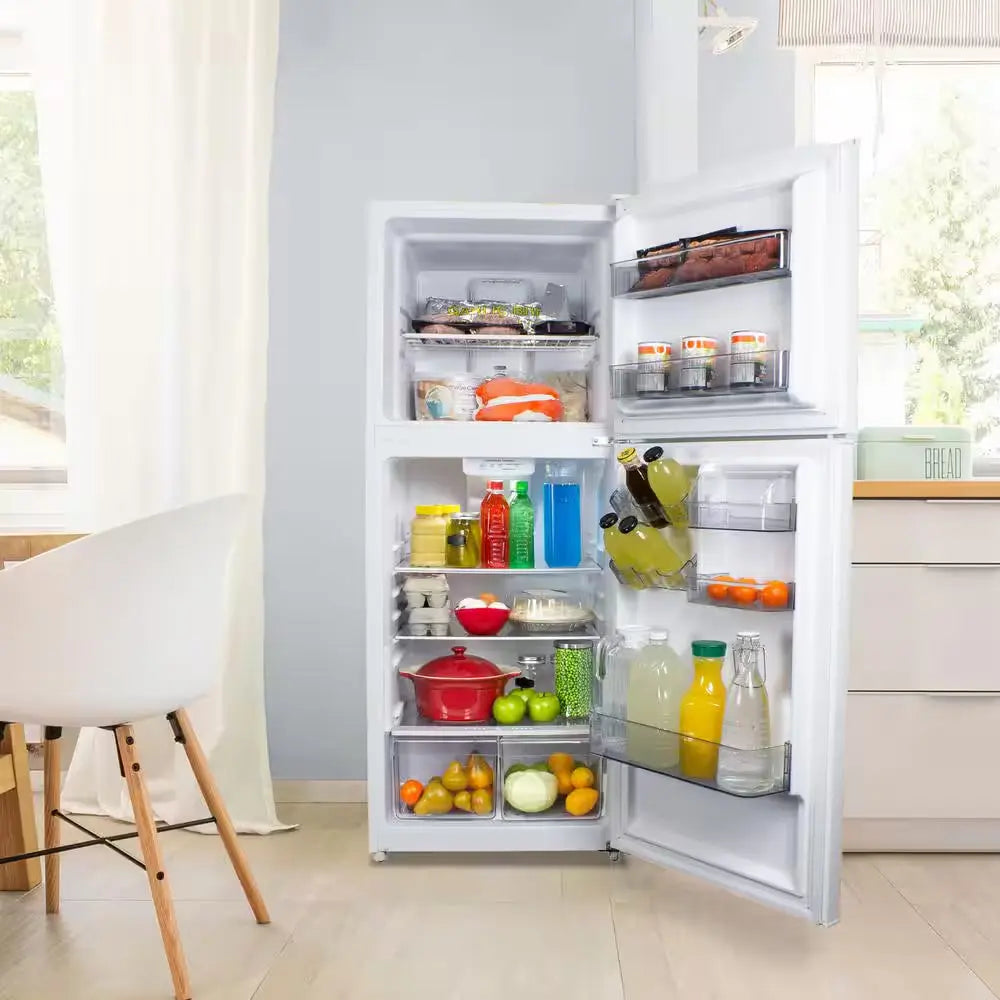 10.1 Cu. Ft. Top Freezer Refrigerator in White, ENERGY STAR Rated | Fridge.com