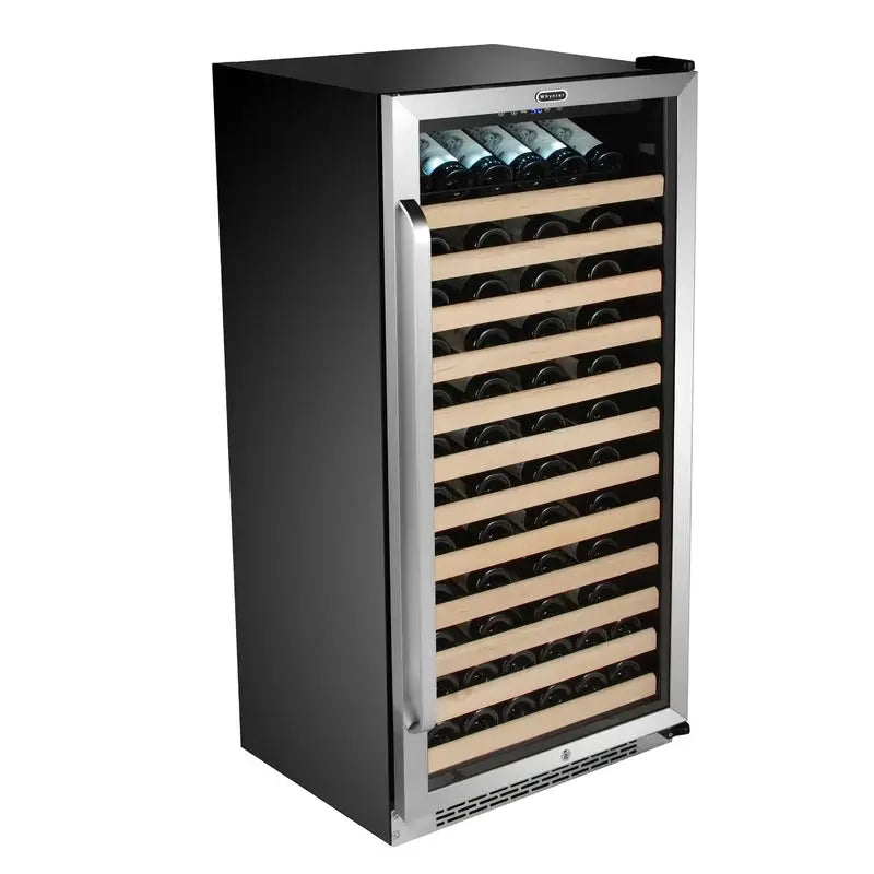 100 Bottle Single Zone Freestanding Wine Refrigerator | Fridge.com