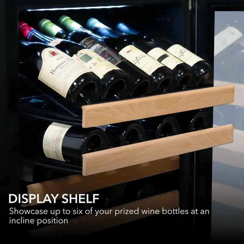 100 Bottle Single Zone Freestanding Wine Refrigerator | Fridge.com