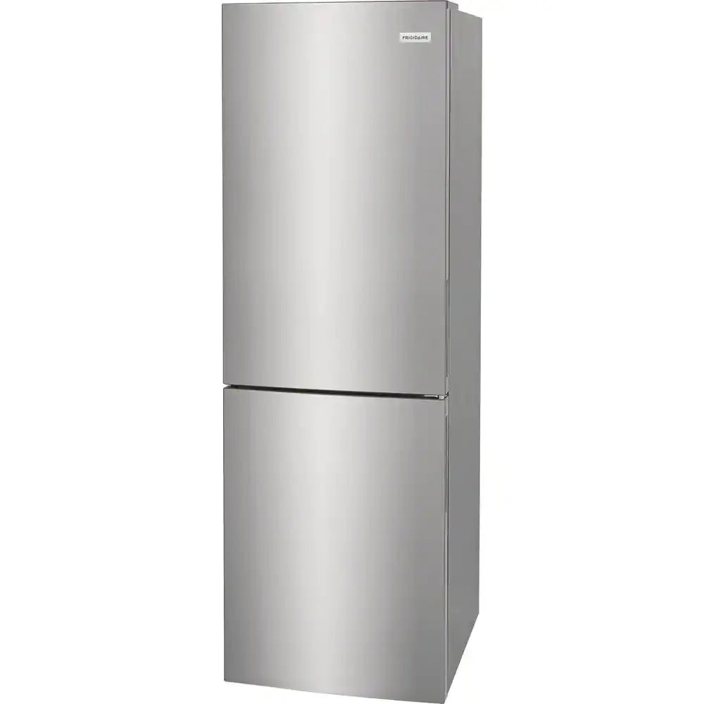 11.5 Cu. Ft. Bottom Freezer Refrigerator in Brushed Steel | Fridge.com