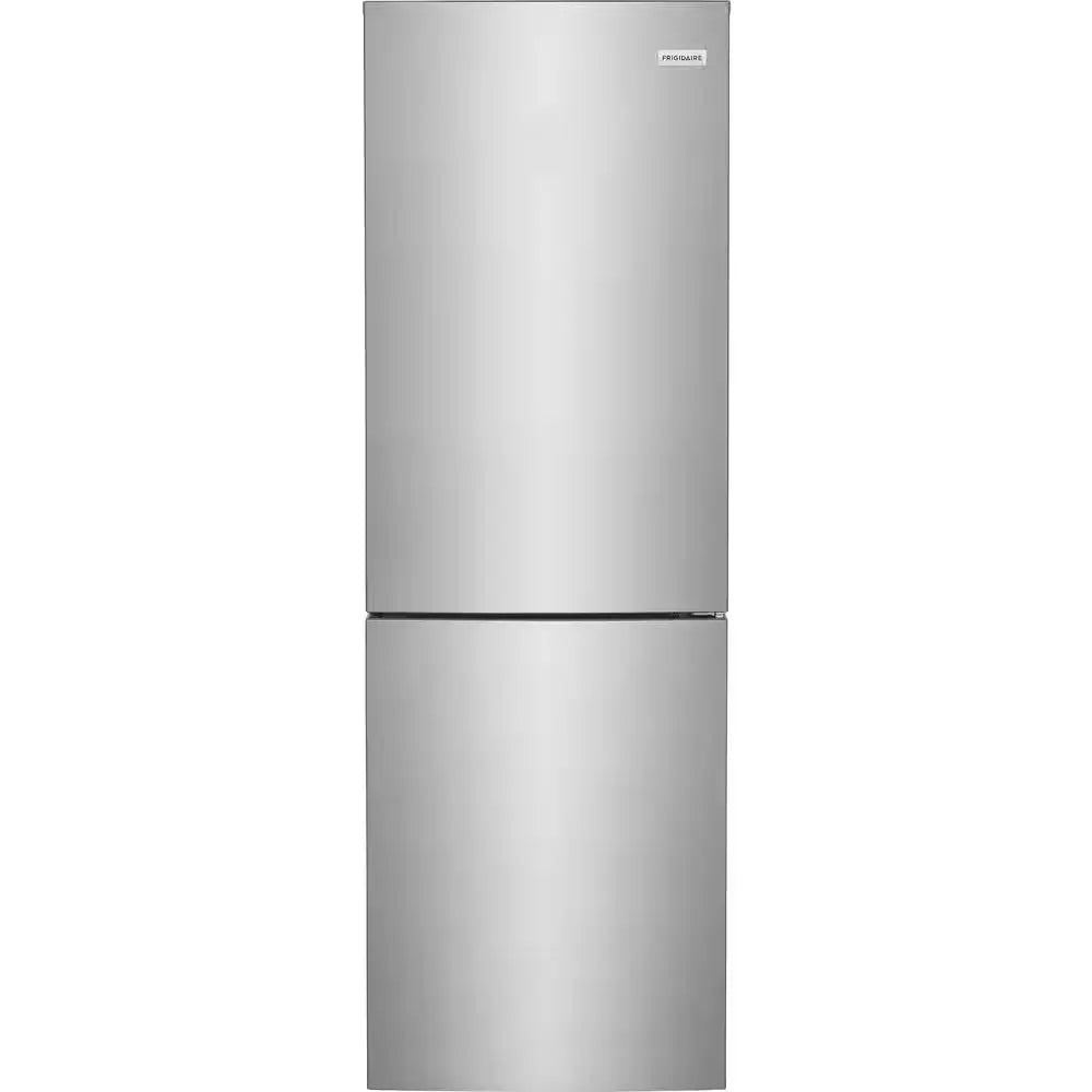 11.5 Cu. Ft. Bottom Freezer Refrigerator in Brushed Steel | Fridge.com