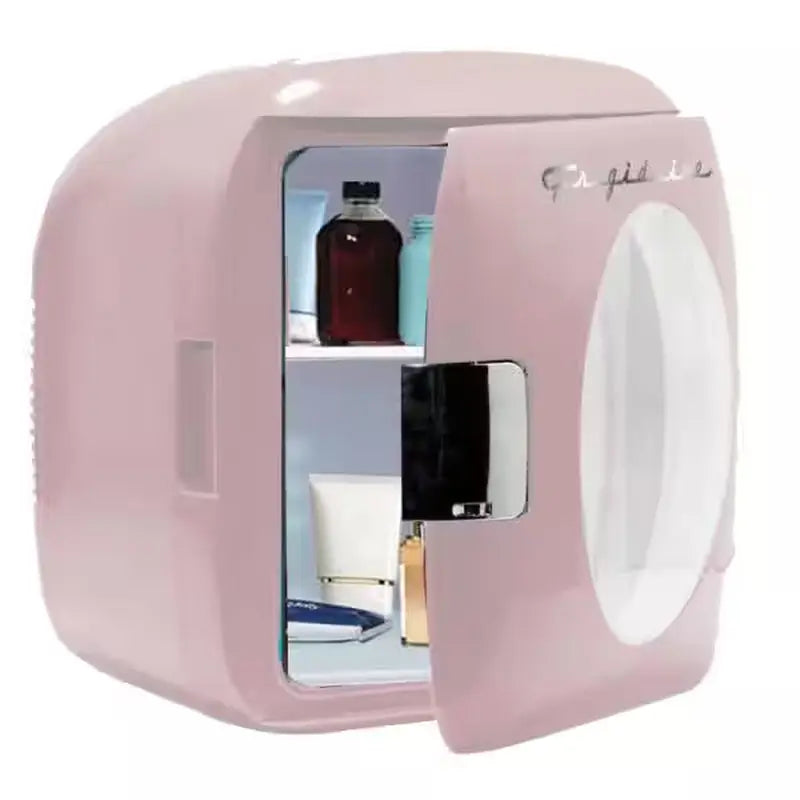 12-Can 0.5 Cu. Ft. Retro Mini Beverage Fridge in Pink without Freezer | Fridge.com