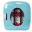 12 Can Mini Retro Beverage Cooler in Turquoise | Fridge.com