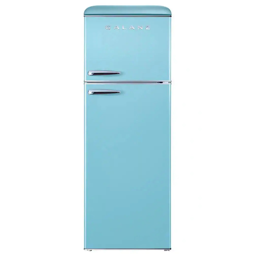 12 Cu. Ft. Retro Frost Free Top Freezer Refrigerator in White | Fridge.com