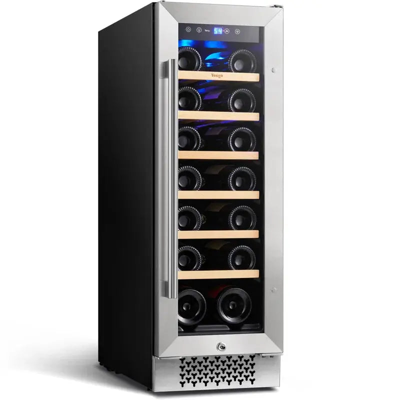 12 Inch 20 Bottle Single Zone Wine Refrigerator | Fridge.com