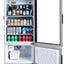 12.5 Cu. Ft. Commerical Upright Display Refrigerator Glass Door Beverage Cooler with Built-In Ice Maker in Silver | Fridge.com