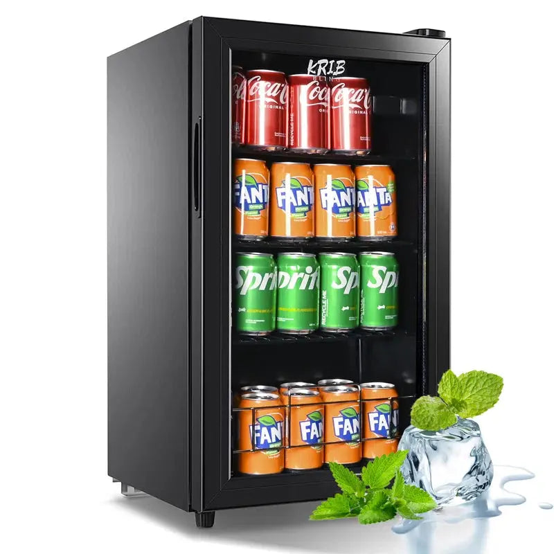 120 Cans (12 Oz.) Freestanding Beverage Refrigerator | Fridge.com