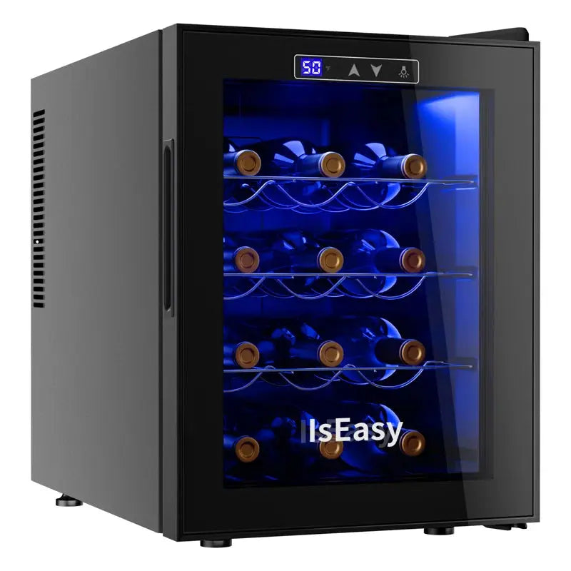 13.6" 12 Bottle Single Zone Freestanding Wine Refrigerator | Fridge.com