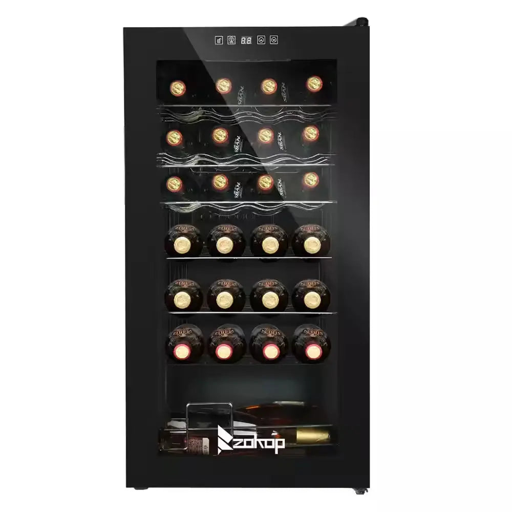 13.8 In. 18-Bottle Compressor Freestanding Wine and Beverage Cooler | Fridge.com