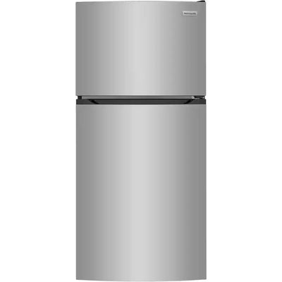 13.9 Cu. Ft. Top Freezer Refrigerator, Brushed Steel | Fridge.com