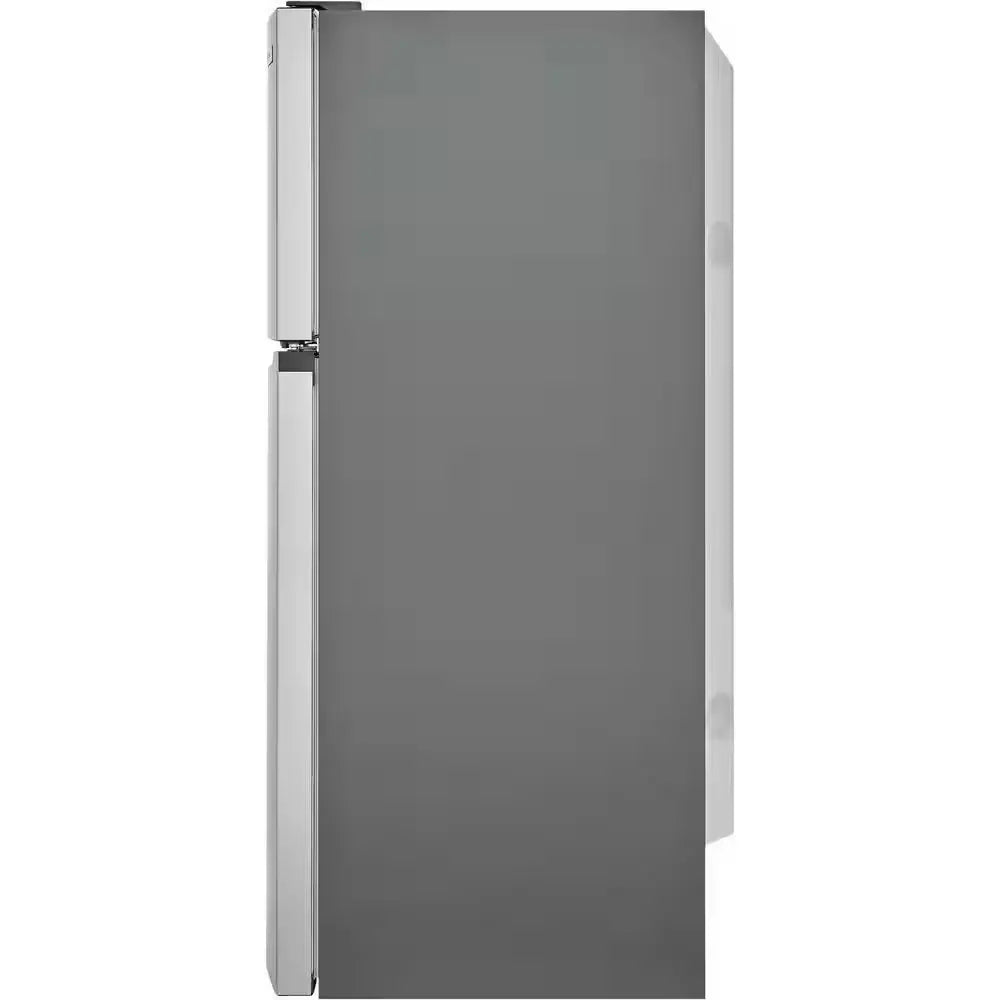 13.9 Cu. Ft. Top Freezer Refrigerator, Brushed Steel | Fridge.com