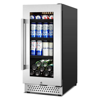 130 Cans (12 Oz.) 3.1 Cubic Feet Freestanding & Built-In Beverage Refrigerator with French Handle | Fridge.com