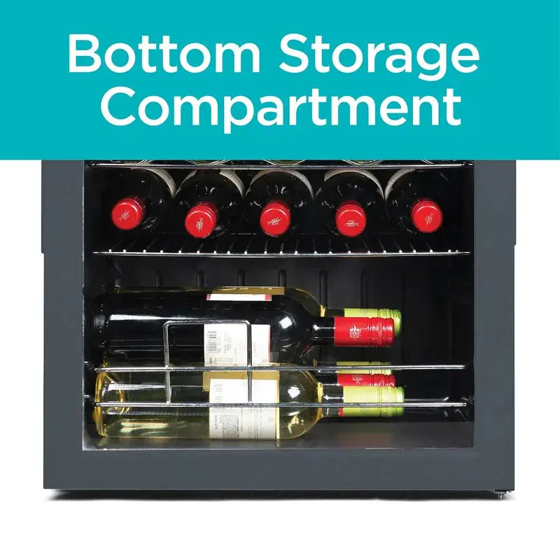 14 Bottle Single Zone Freestanding Wine Refrigerator | Fridge.com