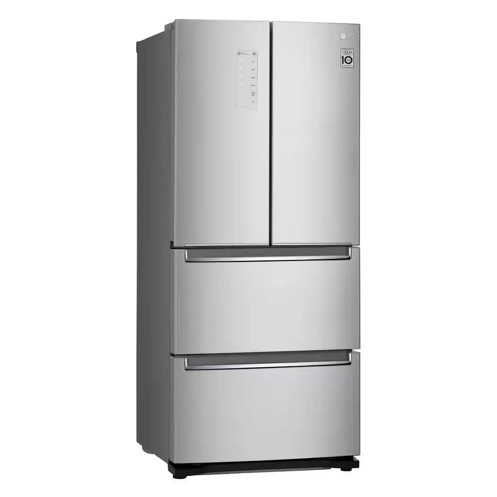 14 Cu. Ft. 4-Door Kimchi Specialty Refrigerator with Convertible Temperature Zones in Noble Steel, ENERGY STAR | Fridge.com