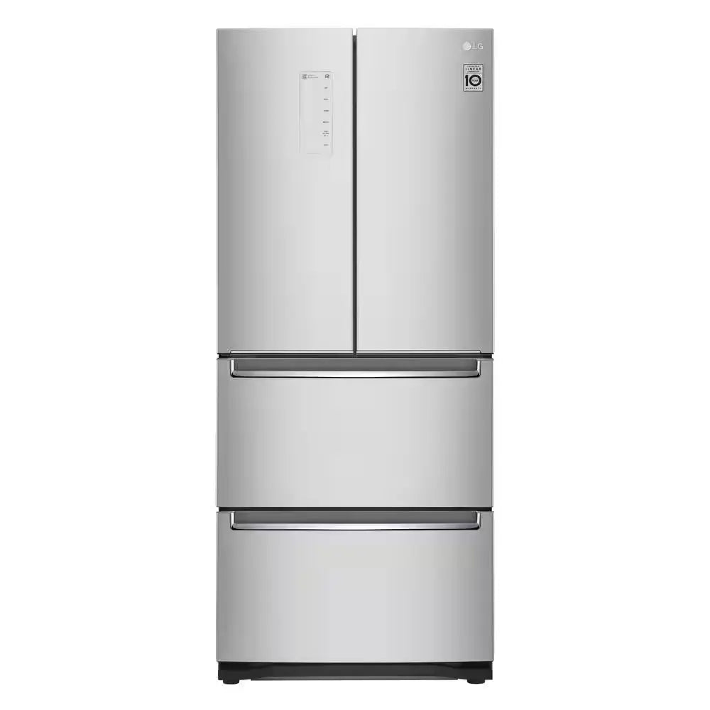 14 Cu. Ft. 4-Door Kimchi Specialty Refrigerator with Convertible Temperature Zones in Noble Steel, ENERGY STAR | Fridge.com