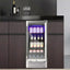 14.96 In. Single Zone 28 Bottles and 88 Cans Beverage and Wine Cooler in Black | Fridge.com