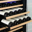 141 Bottle Dual Zone Built-In Wine Refrigerator | Fridge.com