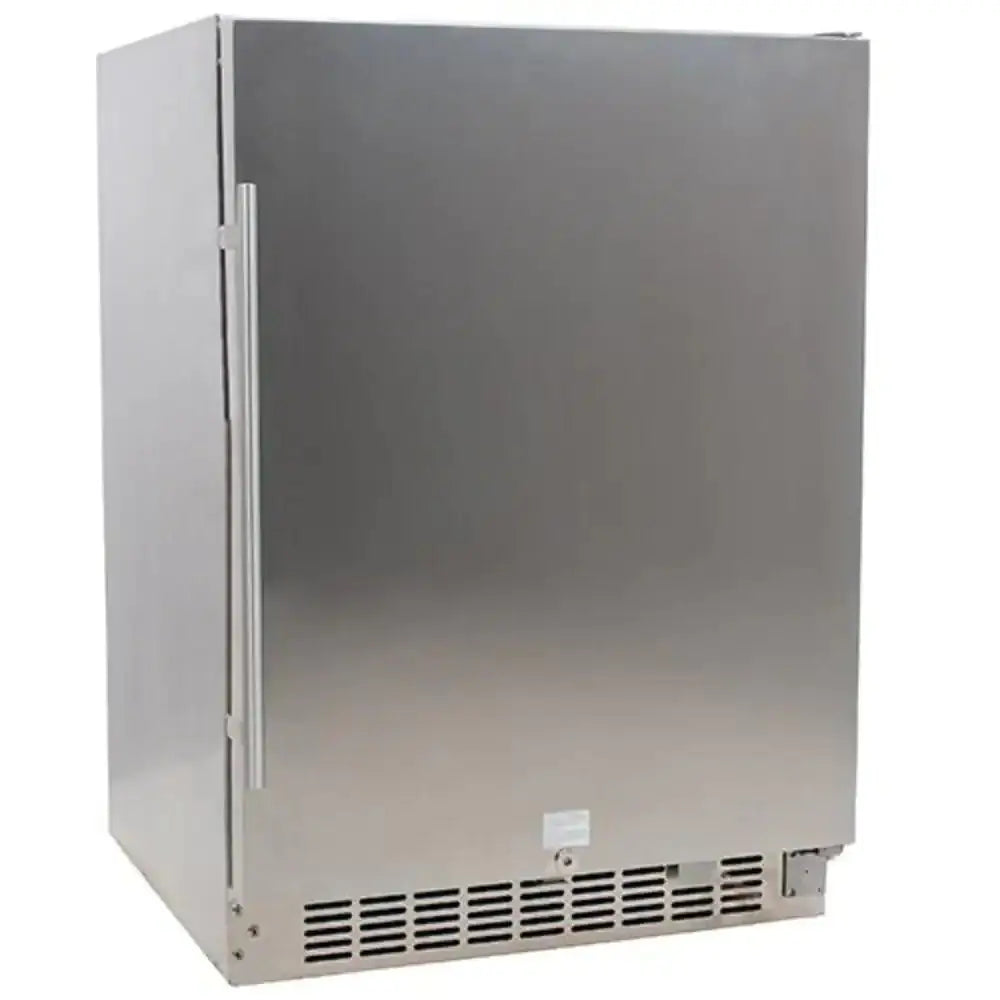 142 Can 24 In. Built-In Outdoor Solid Stainless Steel Door Beverage Cooler | Fridge.com