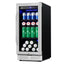 15 In. 127 (12 Oz.) Can Freestanding Beverage Cooler Fridge with Adjustable Shelves in Stainless Steel | Fridge.com