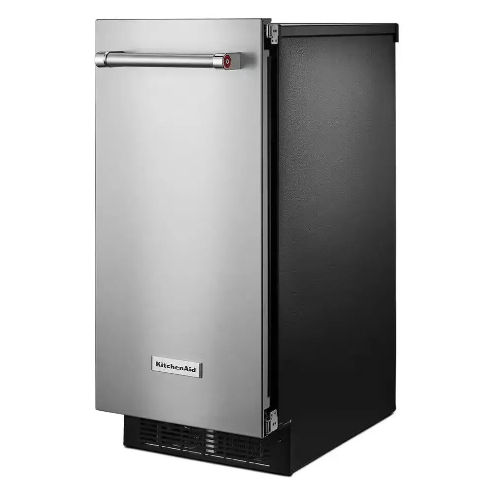 15 In. 50 Lb. Built-In Ice Maker in Printshield Stainless Steel | Fridge.com