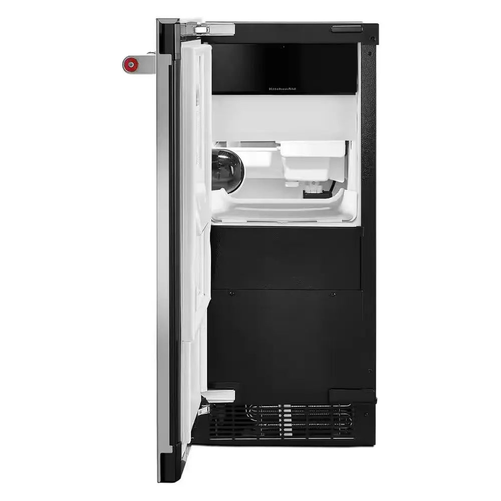 15 In. 50 Lb. Built-In Ice Maker in Printshield Stainless Steel | Fridge.com