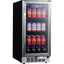 15 In. 80 (12 Oz.) Can Built-In Beverage Cooler with Blue LED Lighting | Fridge.com