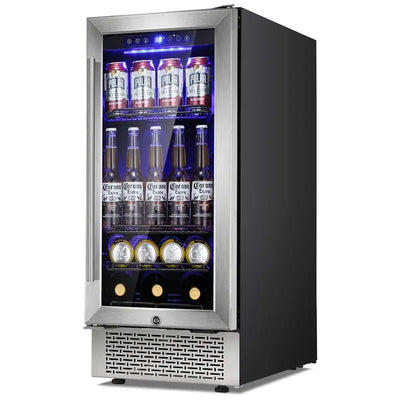 15 Inch Beverage Refrigerator Buit-In Wine Cooler Mini Fridge | Fridge.com