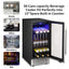 15 Inch Beverage Refrigerator Buit-In Wine Cooler Mini Fridge | Fridge.com