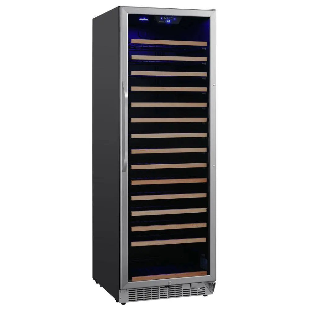 151 Bottle 24 In. Built-In Single Zone Wine Cooler | Fridge.com