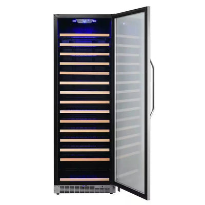 151 Bottle 24 In. Built-In Single Zone Wine Cooler | Fridge.com