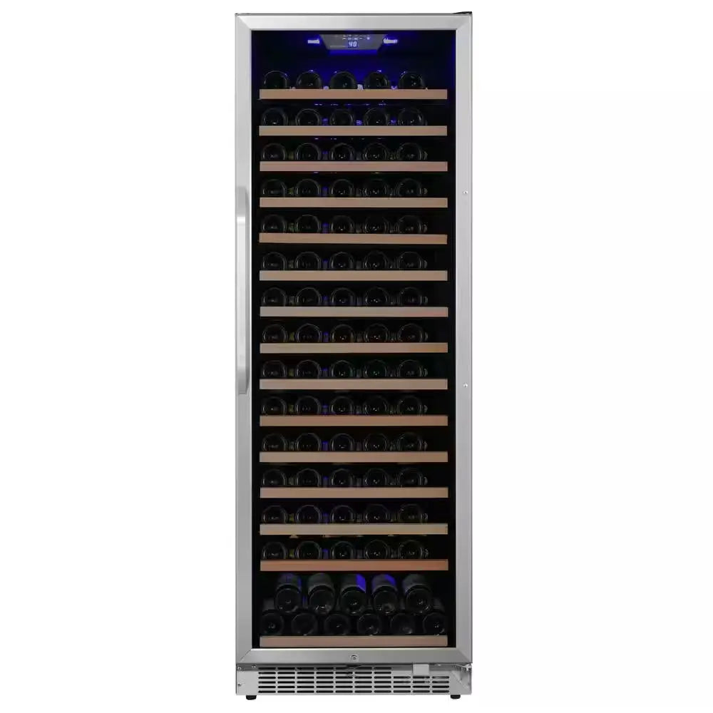 151 Bottle 24 In. Built-In Single Zone Wine Cooler | Fridge.com