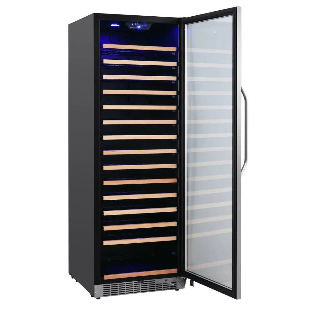 151 Bottle 24 In. Built-In Single Zone Wine Cooler | Fridge.com