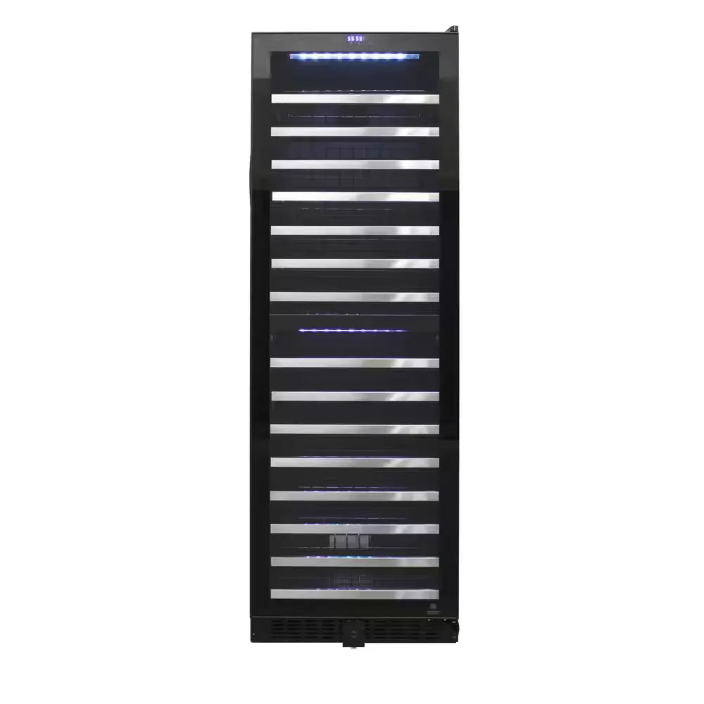 155 Bottle Dual-Zone Touch Screen Wine Cooler, CEC | Fridge.com