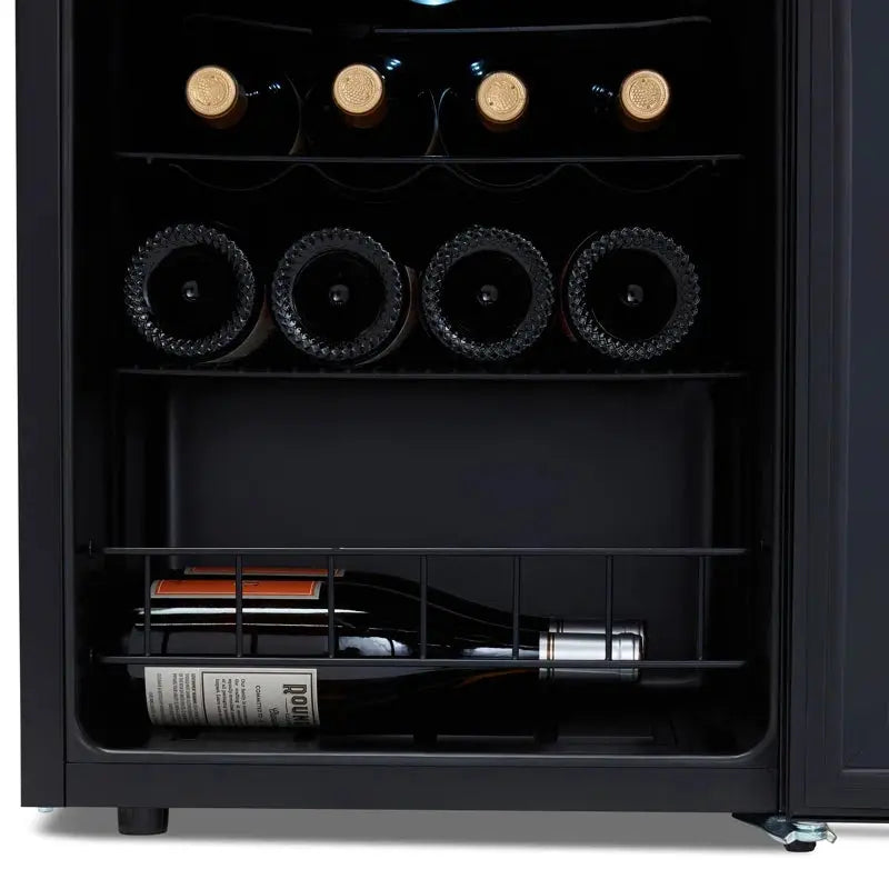 16 Bottle Single Zone Freestanding Wine Refridgerator | Fridge.com