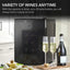 16 In. 20-Bottle Thermoelectric Wine Cooler with Mirror Door | Fridge.com