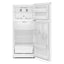 16.4 Cu. Ft. Built-In Top-Freezer Refrigerator in White | Fridge.com