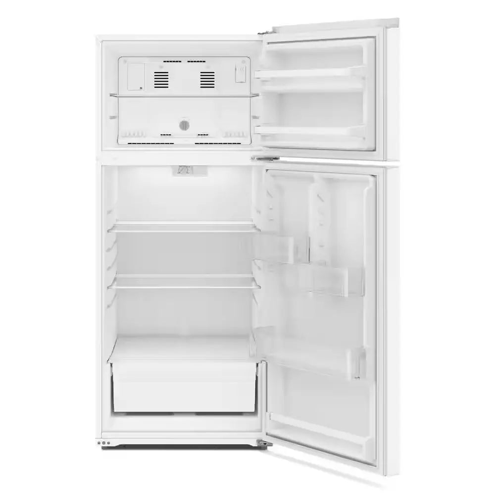 16.4 Cu. Ft. Built-In Top-Freezer Refrigerator in White | Fridge.com