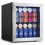 16.9 In. Single Zone 65-Cans Freestanding Compressor Beverage Cooler Refrigerator Fridge in Stainless Steel Frost Free | Fridge.com