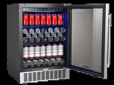 164 Cans Freestanding and Built-In Beverage Refrigerator 24 Inch Beverage Refrigerator | Fridge.com