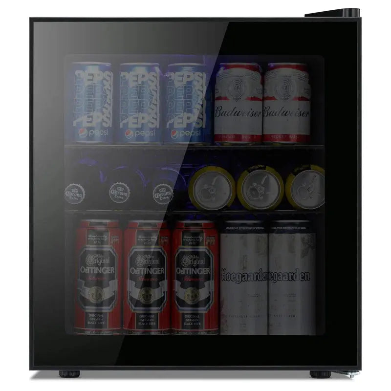 17.32" Width 60 Cans (12 Oz.) Freestanding Beverage Refrigerator Cooler with 17 Bottle Wine Storage | Fridge.com