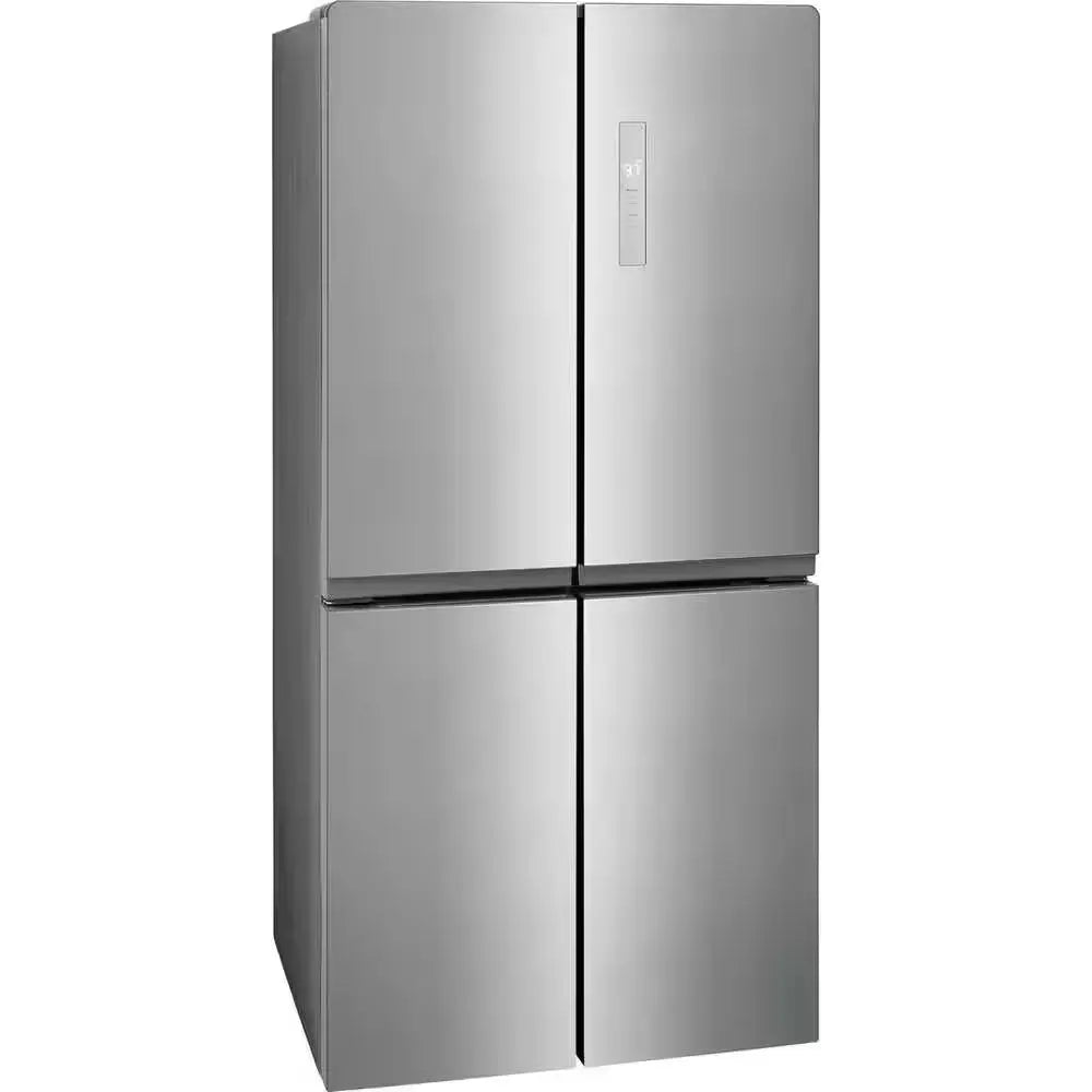 17.4 Cu. Ft. 4-Door Refrigerator in Brushed Steel | Fridge.com