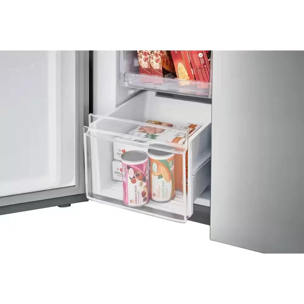 17.4 Cu. Ft. 4-Door Refrigerator in Brushed Steel | Fridge.com