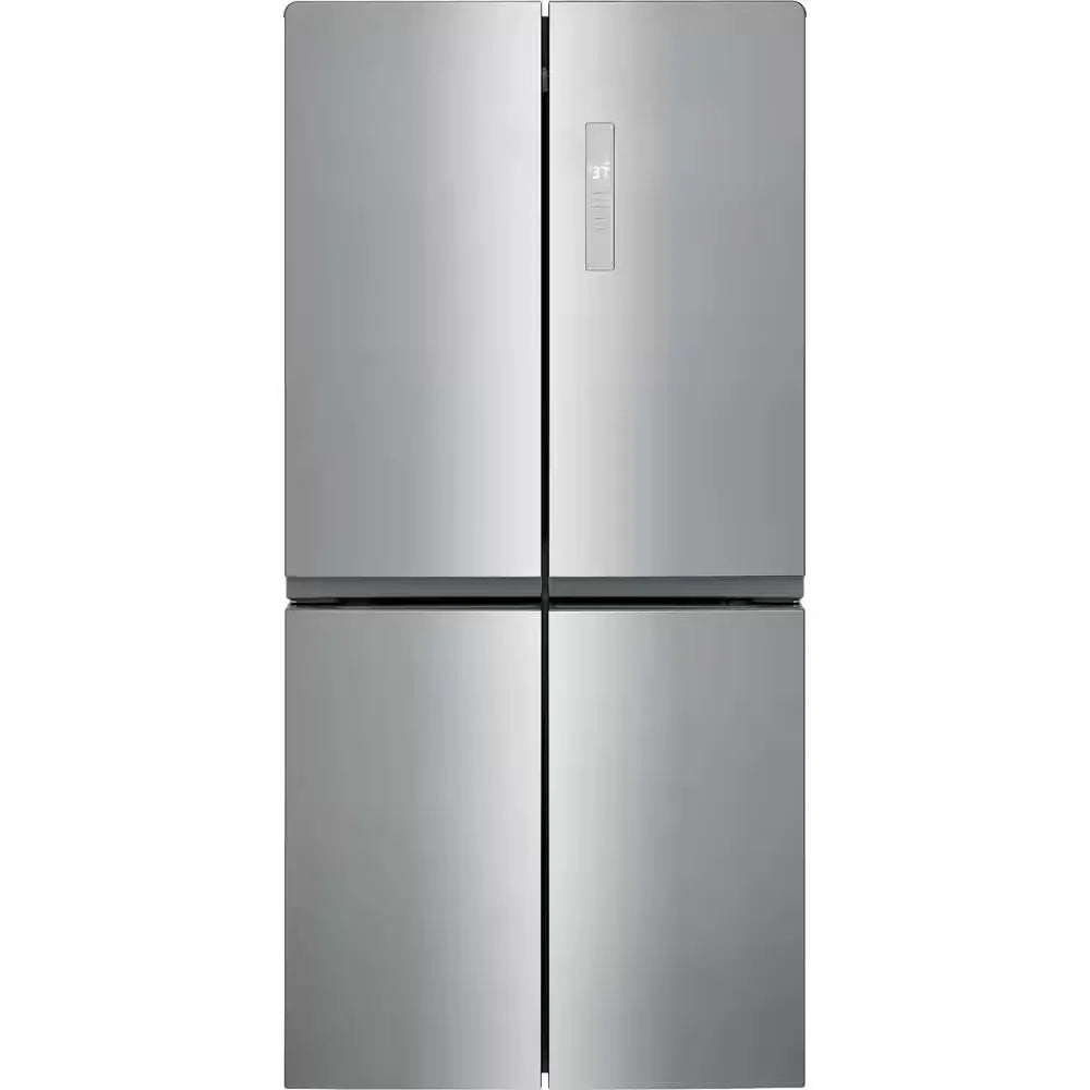 17.4 Cu. Ft. 4-Door Refrigerator in Brushed Steel | Fridge.com