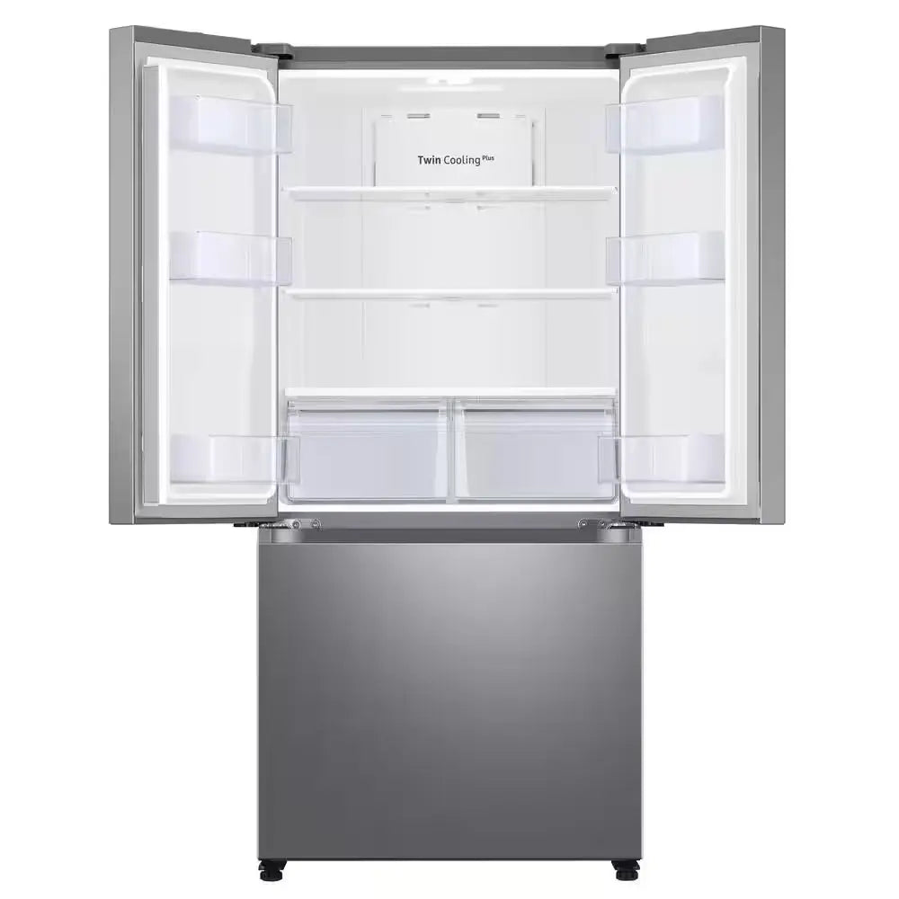 17.5 Cu. Ft. 3-Door French Door Smart Refrigerator in Stainless Steel, Counter Depth | Fridge.com