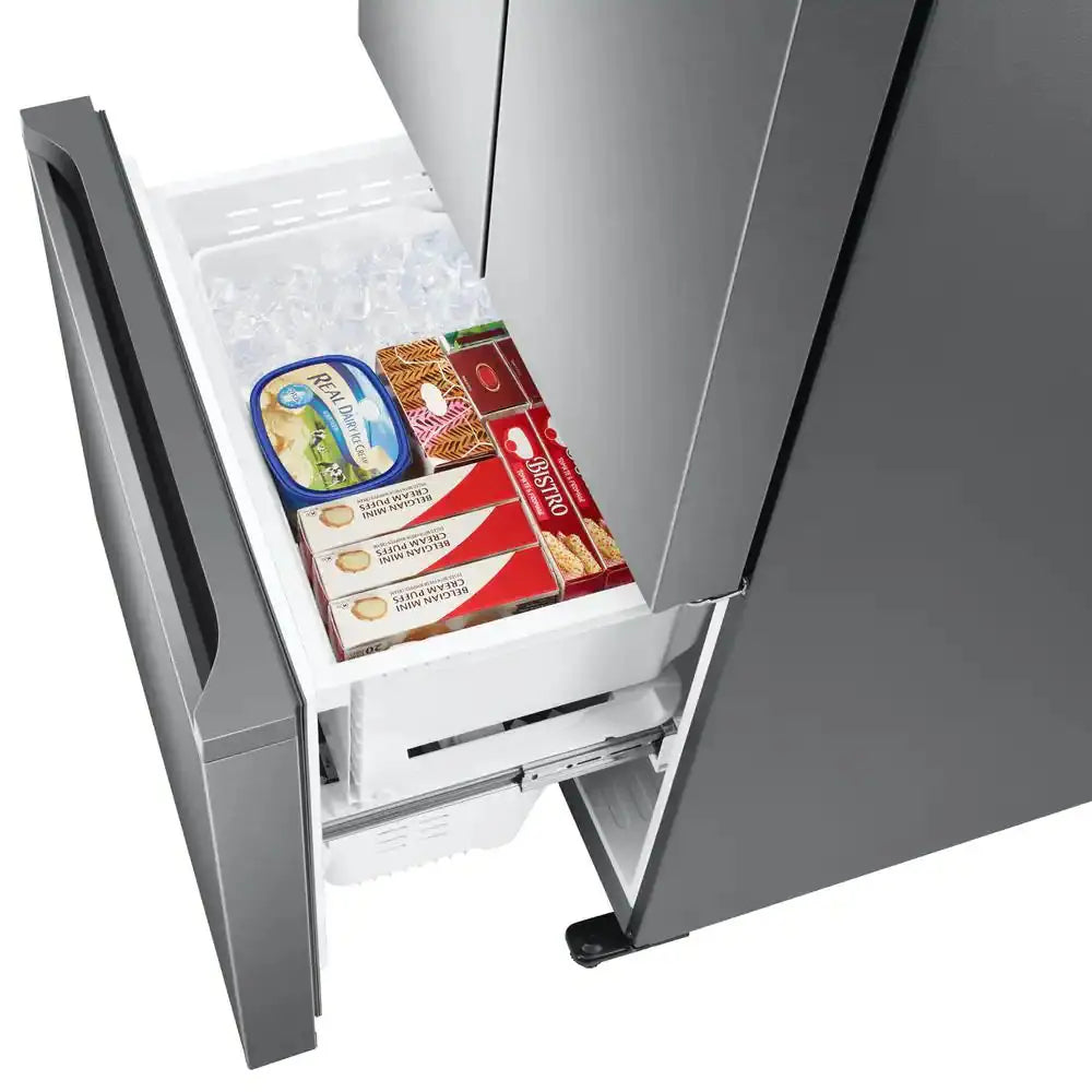 17.5 Cu. Ft. 3-Door French Door Smart Refrigerator in Stainless Steel, Counter Depth | Fridge.com