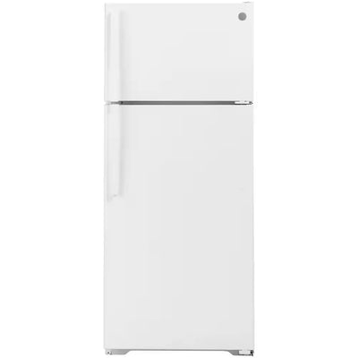 17.5 Cu. Ft. Top Freezer Refrigerator in White | Fridge.com