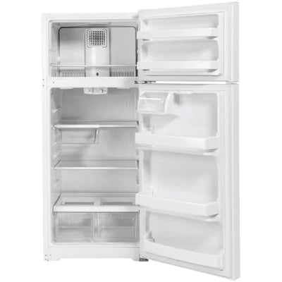 17.5 Cu. Ft. Top Freezer Refrigerator in White | Fridge.com