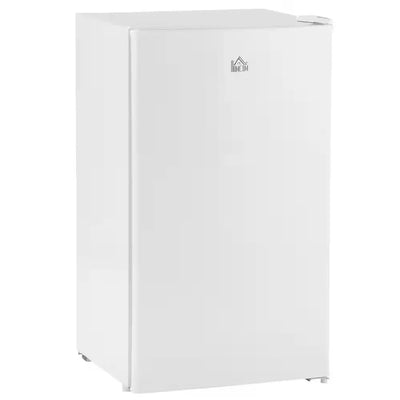 17.5 In. 3.2 Cu. Ft Mini Refrigerator with Freezer in White Reversible Door Adjustable Shelf and Thermostat | Fridge.com