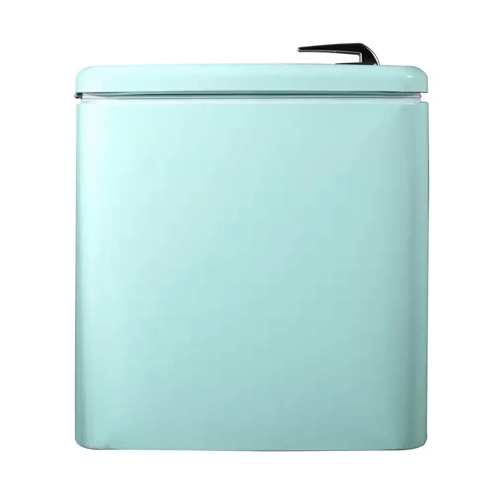 17.5 In. 3.2 Cu. Ft. Retro Mini Refrigerator in Mint Green, without Freezer | Fridge.com