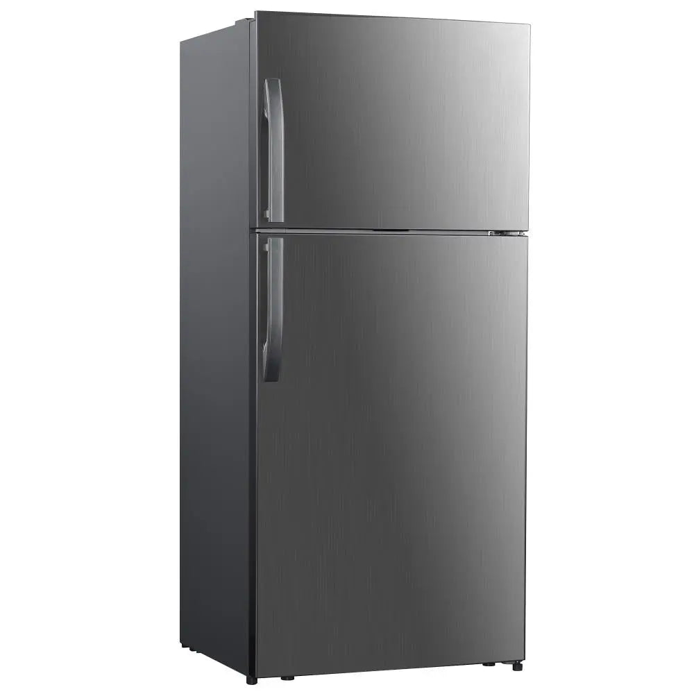 17.6 Cu. Ft. Apartment Refrigerator - Top Mount Freezer, Stainless | Impecca | Fridge.com